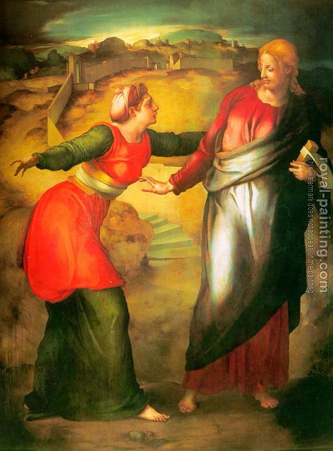 Noli me Tangere by Agnolo Bronzino | Oil Painting Reproduction
